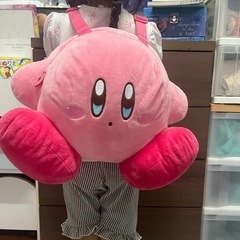 カービィ　ぬいぐるみリュックの画像