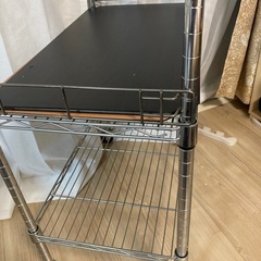 メタルラック　テレビ台、レンジ台の画像