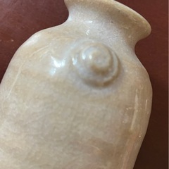 耳付窯変花入 萩焼 窯元 花瓶 一輪挿し 花器の画像