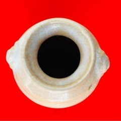 耳付窯変花入 萩焼 窯元 花瓶 一輪挿し 花器の画像