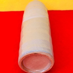 耳付窯変花入 萩焼 窯元 花瓶 一輪挿し 花器の画像