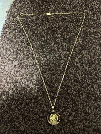 18金ネックレス、トップ　セット