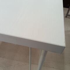 リユースのサカイ栃木店★ジモティ割あり★ NITORI デスク ホワイト W140×D59×H72 クリーニング済み TC11148の画像