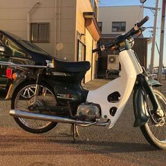 【早い者勝ち】ホンダ スーパーカブ50 C50 人気のキャブ車 S61年式 現車確認OK 原付バイク【税込】の画像