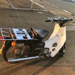 【早い者勝ち】ホンダ スーパーカブ50 C50 人気のキャブ車 S61年式 現車確認OK 原付バイク【税込】の画像