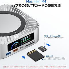 Mac Mini M4❣️対応ハブ 2025新モデル 高精細UI USB-Cハブの画像