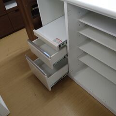 リユースのサカイ浦和店 【F078】オープンキッチンボード ホワイトの画像