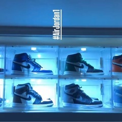 LEDシューズボックス 音感センサー付き 8個セット ホワイトの画像