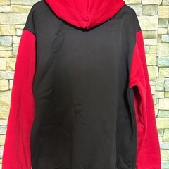 AVIREX柄入りジップアップパーカー3Lみ未使用品の画像