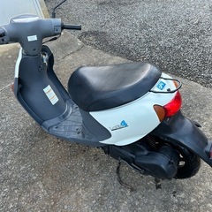 レッツ4 実働　バッテリー新品　恐らく実走行650kmの画像