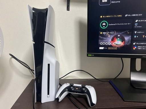 今日か明日の午前中取引のみ！PS5とモニター！