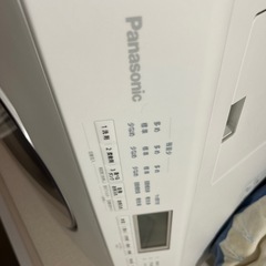 【美品】Panasonic ドラム式洗濯機の画像