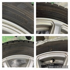 ♦︎⑤ダンロップ スタッドレスタイヤ155/65R14 の画像