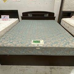 【愛品館 江戸川店 】 引き出し付き ワイドダブルベッド Sea...