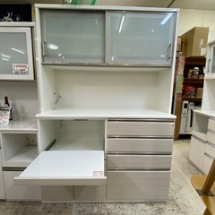 【愛品館 江戸川店 】2枚スライド扉キッチンボード Nポスティア140 NITORI（ニトリ）の画像