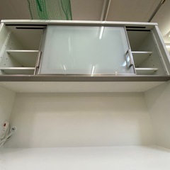 【愛品館 江戸川店 】2枚スライド扉キッチンボード Nポスティア140 NITORI（ニトリ）の画像