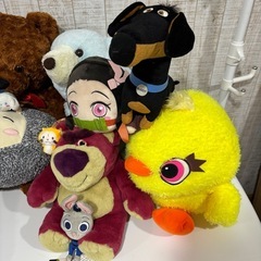 ぬいぐるみ　まとめての画像