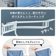 【美品】スラックスハンガー　ズボンハンガー 20本掛け の画像