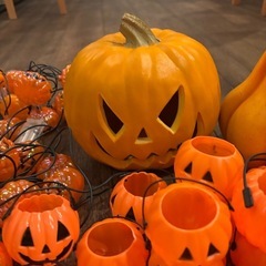ハロウィン　装飾　置物の画像