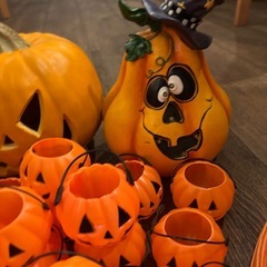ハロウィン　装飾　置物の画像