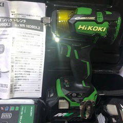 ③ハイコーキ インパクトレンチ WR18DBDL2中古美品オリジナルハウジングの画像