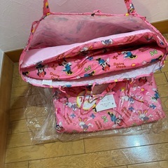 1回使用　お昼寝布団 ミニーちゃん ピンク 女の子 セット の画像