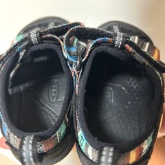 【同時購入で割引】キッズサンダル13.5cm　KEEN 水陸両用の画像