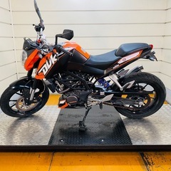 9841km ★始動動画あり★ KTM 125デューク JGA 小型　兵庫の画像