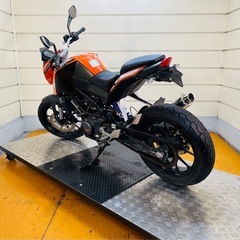 9841km ★始動動画あり★ KTM 125デューク JGA 小型　兵庫の画像