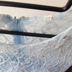 水色ドレス👗１３０㎝の画像