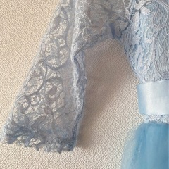 水色ドレス👗１３０㎝の画像