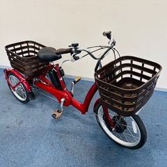 ブリヂストン ラクットワゴン B400 電動自転車【中古】【B2X04701】の画像