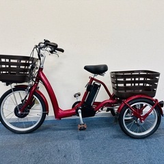ブリヂストン ラクットワゴン B400 電動自転車【中古】【B2X04701】の画像