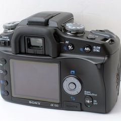 ボディ美品！SONY α100★超望遠★簡単操作★初心者向け  1ヶ月動作補償あり！ 安心のゆうパック代引き発送！ 送料、代引き手数料無料！の画像