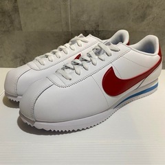 新品 26.5cm NIKE CORTEZ コルテッツ 白赤青 ...