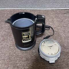 タイガー 蒸気レス 電気ケトル PCH-G080 ブラック 0.8L TIGER わく子 ワンタッチ着脱ふた 湯沸しポットの画像