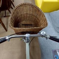 無印 自転車 26インチ ベージュの画像