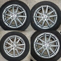 2024年製 185/60R15 DUNLOP ｽﾀｯﾄﾞﾚｽ Winter Maxx02 SEINホイール4本  取り付け可能の画像