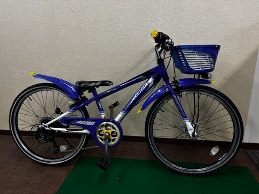 中古車 24インチ キッズ自転車 7変速 オートライト仕様 マウンテン