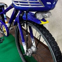 中古車 24インチ キッズ自転車 7変速 オートライト仕様 マウンテンバイク ブリヂストン「クロスファイヤーJr.」【名東店在庫品】の画像