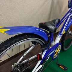 中古車 24インチ キッズ自転車 7変速 オートライト仕様 マウンテンバイク ブリヂストン「クロスファイヤーJr.」【名東店在庫品】の画像