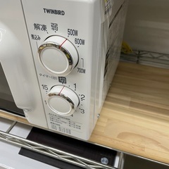 ◇ドリーム尼崎1号館◇ ツインバード 電子レンジ 2021年製 60Hz専用 DR-D419の画像