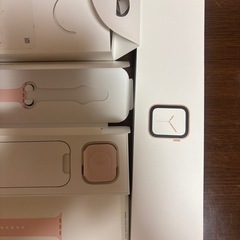 Apple Watch 純正パーツセット（Series4 40mm 箱・バンド下部）の画像