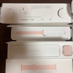 Apple Watch 純正パーツセット（Series4 40mm 箱・バンド下部）の画像