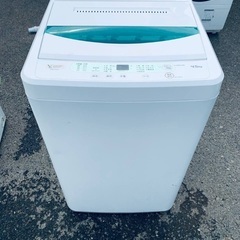 🌸YAMADA 洗濯機  YWM-T45G1の画像