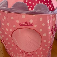 ニトリ　kids キッズテント　プリンセスの画像
