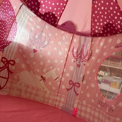 ニトリ　kids キッズテント　プリンセスの画像