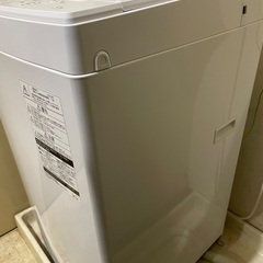 2020年製 TOSHIBA 4.5kg 全自動洗濯機 AW-45M7 東芝 洗濯機 の画像