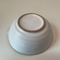 ホワイト 陶器 とんすい 2個セットの画像