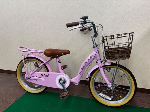 中古車 16インチ 幼児自転車 エーエヌデザインワークス「UP16」【名東店在庫品】